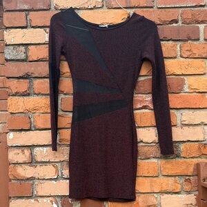 Elegant Black and red Dress